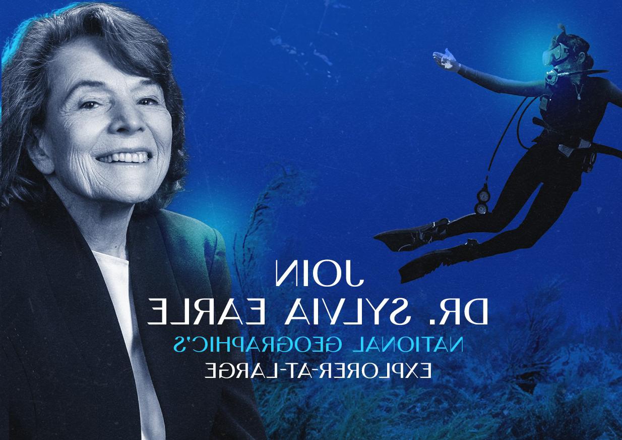 Celebrate Earth month with the legendary oceanographer Sylvia Earle, Ph.D.! 